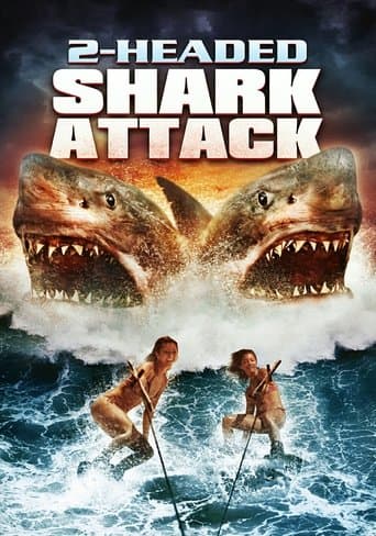 Movie poster for 2-Headed Shark Attack