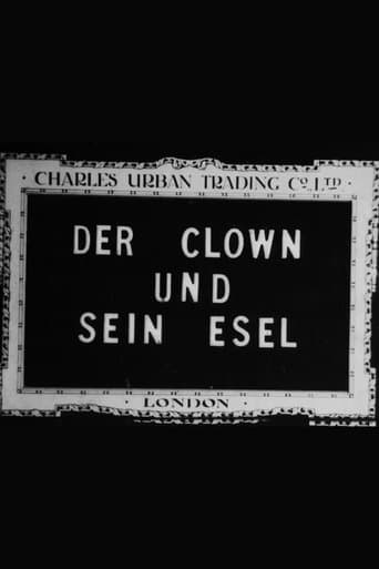 Movie poster for The Clown and His Donkey