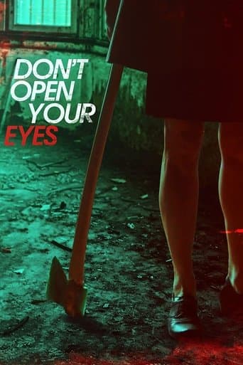 Movie poster for Don't Open Your Eyes