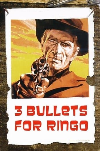 Movie poster for Three Bullets for Ringo