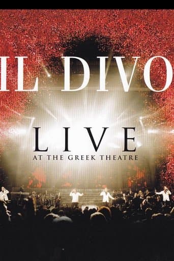Movie poster for Il Divo: Live at the Greek