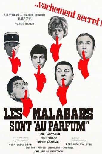 Movie poster for Les malabars sont au parfum
