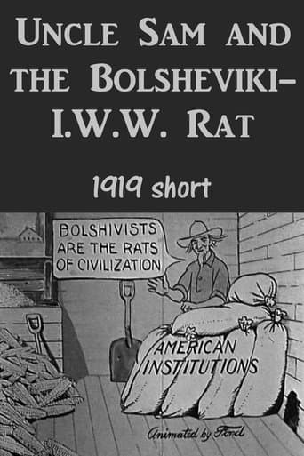 Movie poster for Uncle Sam and the Bolsheviki-I.W.W. Rat