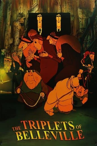 Movie poster for The Triplets of Belleville