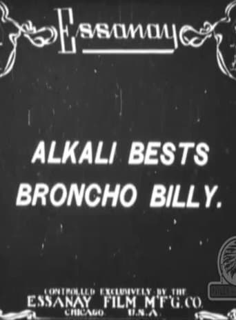 Movie poster for Alkali Ike Bests Broncho Billy