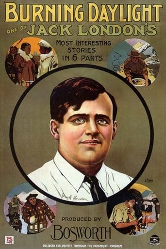 Movie poster for Burning Daylight: The Adventures of 'Burning Daylight' in Alaska