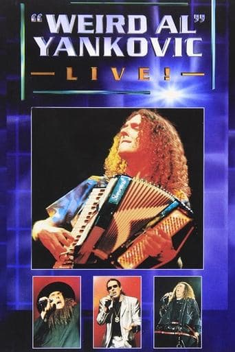 Movie poster for 'Weird Al' Yankovic: Live!