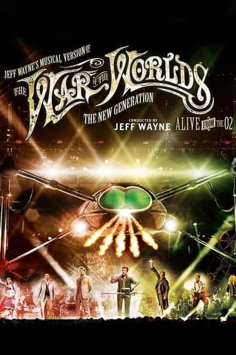 Movie poster for Jeff Wayne's Musical Version of the War of the Worlds - The New Generation: Alive on Stage!