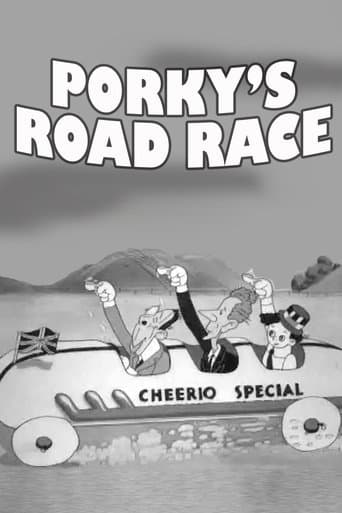 Movie poster for Porky's Road Race