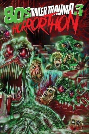 Movie poster for Trailer Trauma 3: 80s Horrorthon
