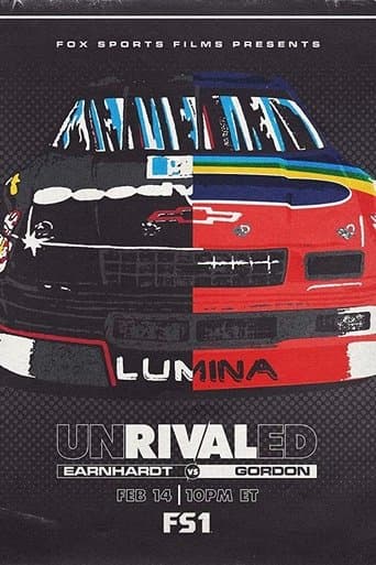 Movie poster for Unrivaled: Earnhardt vs. Gordon