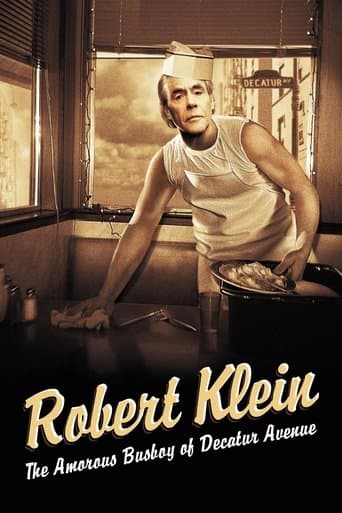Movie poster for Robert Klein: The Amorous Busboy of Decatur Avenue