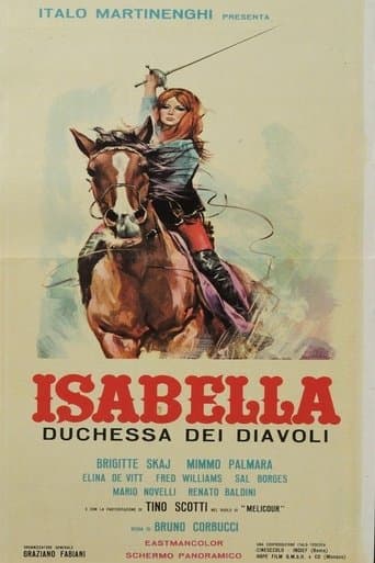 Movie poster for Isabella, Duchess of the Devils