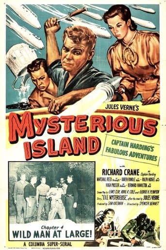 Movie poster for Mysterious Island