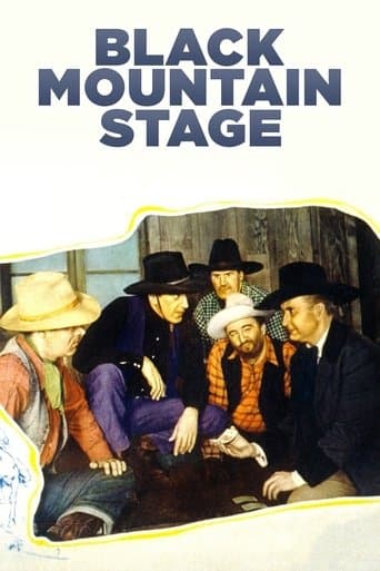 Movie poster for Riders of Black Mountain
