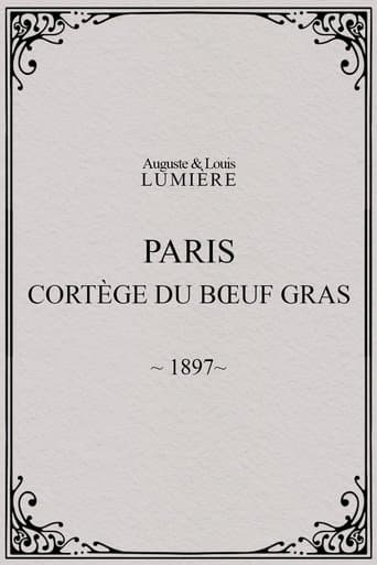 Movie poster for Paris, cortège du bœuf gras (char du prince du carnaval)