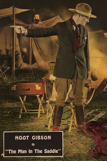 Movie poster for The Man in the Saddle