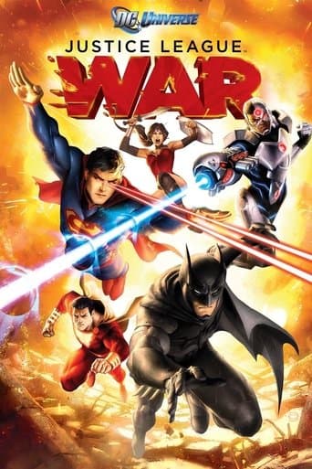 Movie poster for Justice League: War