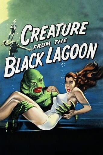 Movie poster for Creature from the Black Lagoon