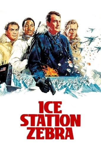 Movie poster for Ice Station Zebra