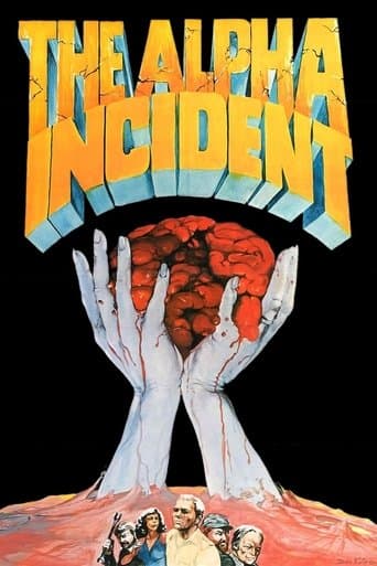 Movie poster for The Alpha Incident