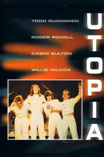 Movie poster for Utopia Live in Columbus, Ohio 1980