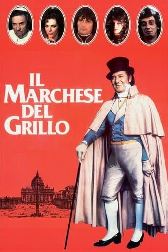 Movie poster for The Marquis of Grillo