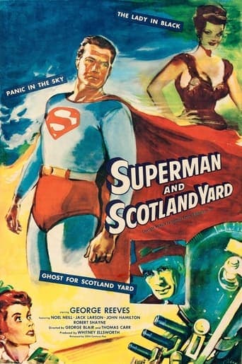 Movie poster for Superman and Scotland Yard
