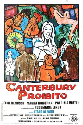 Movie poster for Canterbury proibito