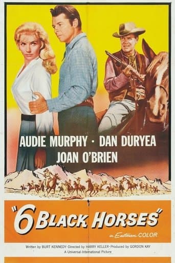 Movie poster for Six Black Horses