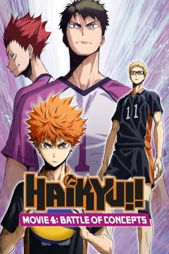 Movie poster for Haikyuu!! Movie 4: Battle of Concepts