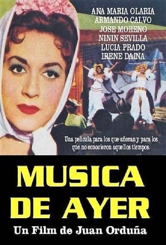 Movie poster for Música de ayer