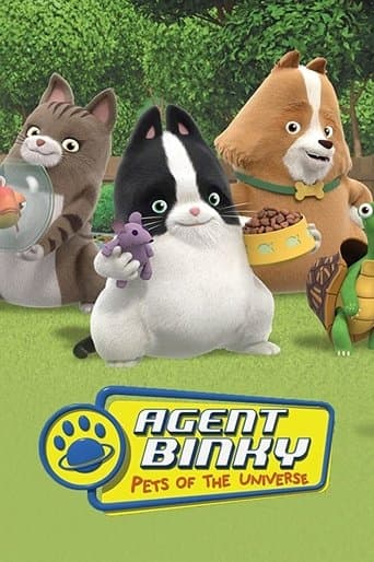 Movie poster for Agent Binky Pets of the Universe