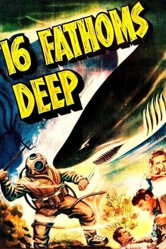 Movie poster for 16 Fathoms Deep