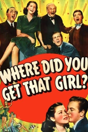 Movie poster for Where Did You Get That Girl?