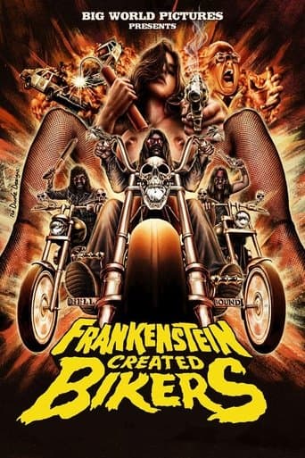 Movie poster for Frankenstein Created Bikers