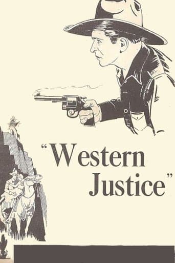 Movie poster for Western Justice