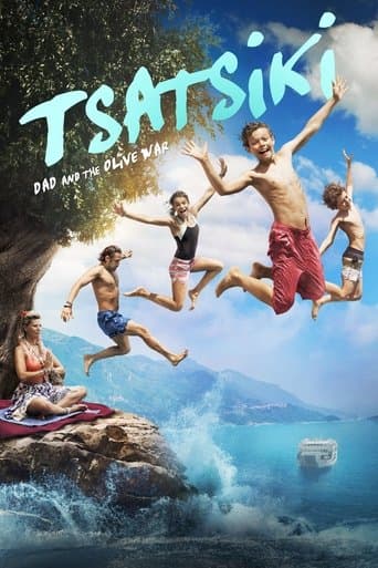 Movie poster for Tsatsiki, Dad and the Olive War