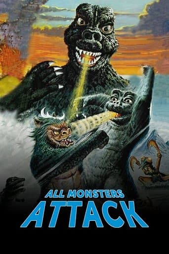Movie poster for All Monsters Attack