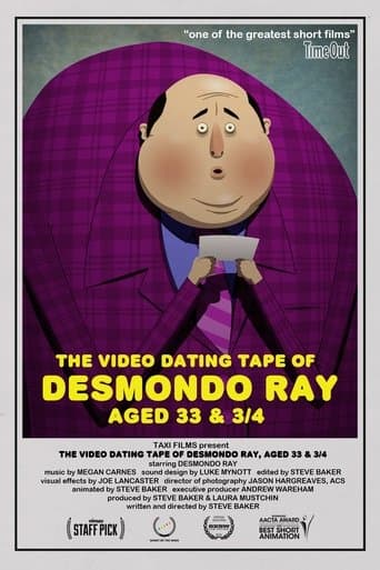 Movie poster for The Video Dating Tape of Desmondo Ray, Aged 33 & 3/4