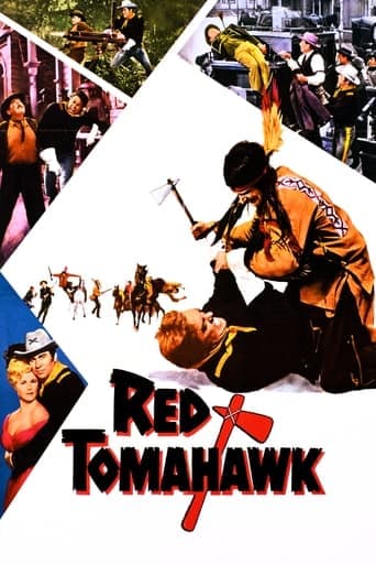 Movie poster for Red Tomahawk