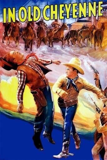 Movie poster for In Old Cheyenne