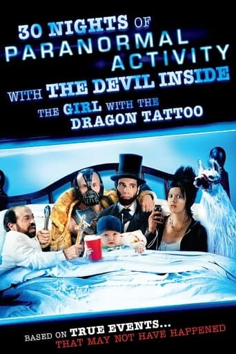 Movie poster for 30 Nights of Paranormal Activity With the Devil Inside the Girl With the Dragon Tattoo