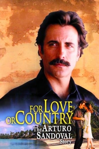 Movie poster for For Love or Country: The Arturo Sandoval Story