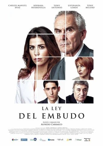 Movie poster for La ley del embudo