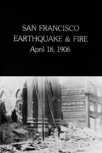 Movie poster for San Francisco Earthquake & Fire: April 18, 1906