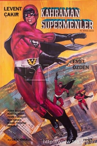 Movie poster for Three Supermen and Mad Girl
