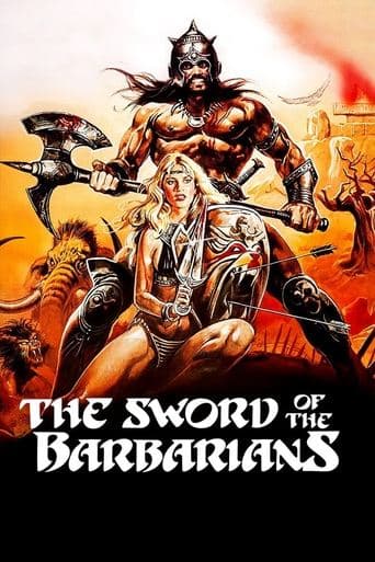 Movie poster for The Sword of the Barbarians