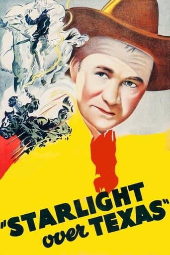 Movie poster for Starlight Over Texas