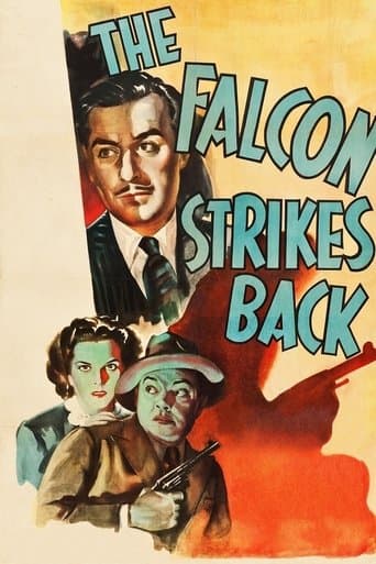 Movie poster for The Falcon Strikes Back
